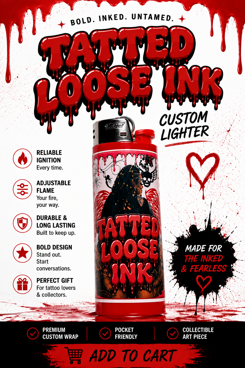 Wear your ink. Carry your vibe.