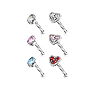 Piercing Nariz Lágrima/Corazón